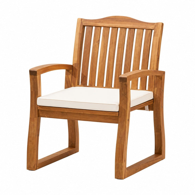 7 Pieces Acacia Wood Outdoor Dining Set by HouseOfZazla