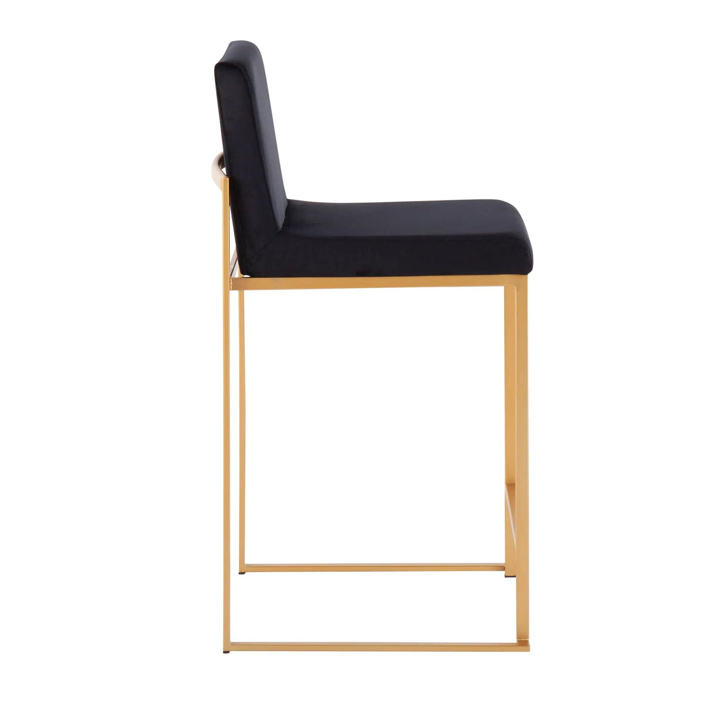 Fuji - Contemporary High Back Stylish Counter Stool by HouseOfZazla