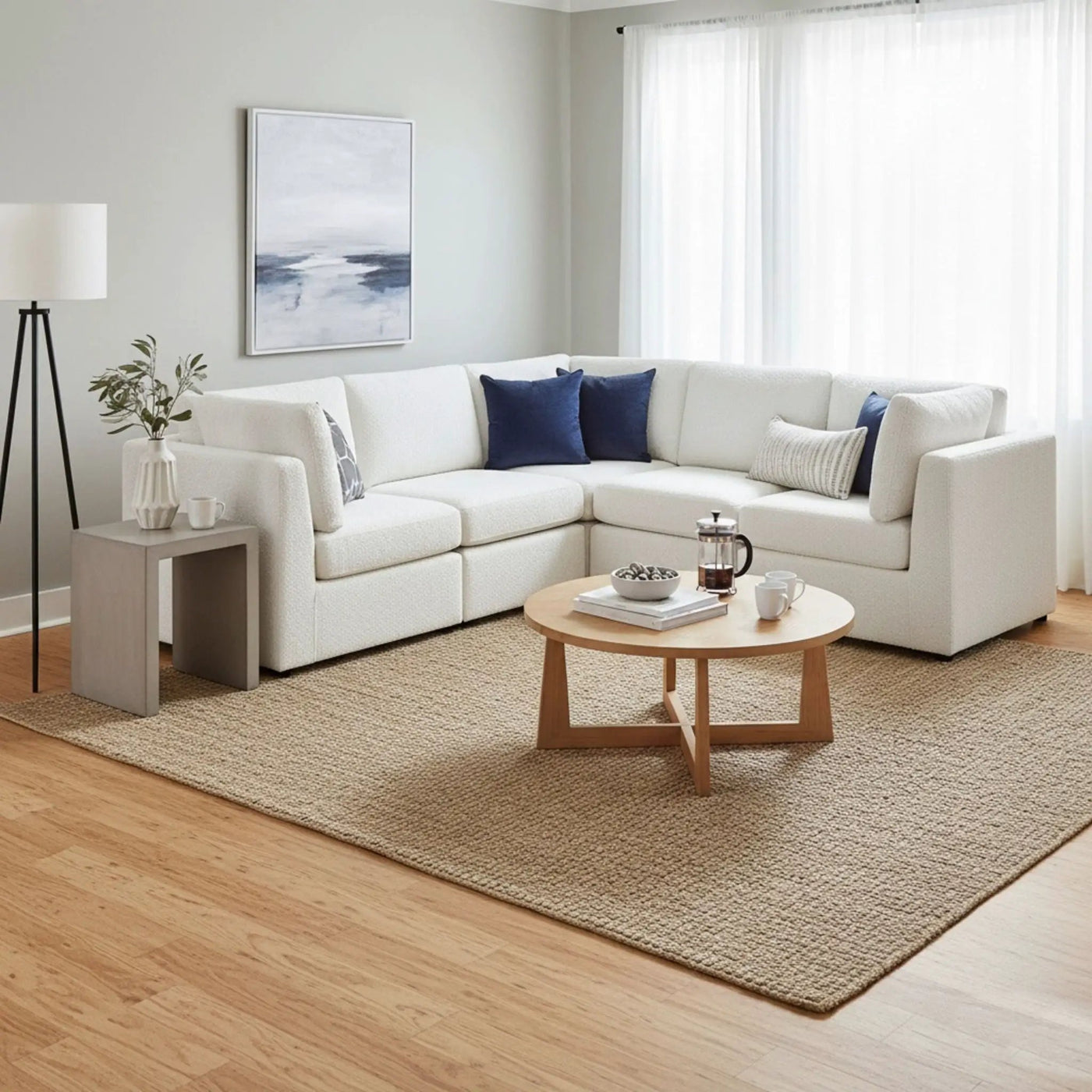 Chauncy - 5 Piece Sectional by HouseOfZazla