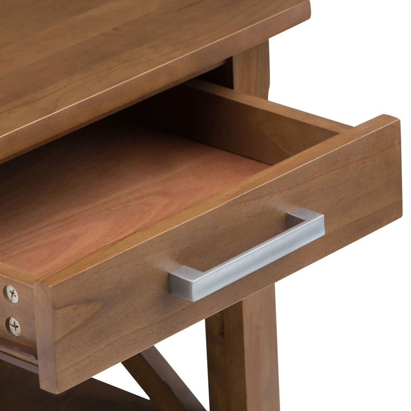 Kitchener - End Table - Medium Saddle Brown by Unique Piece Furniture