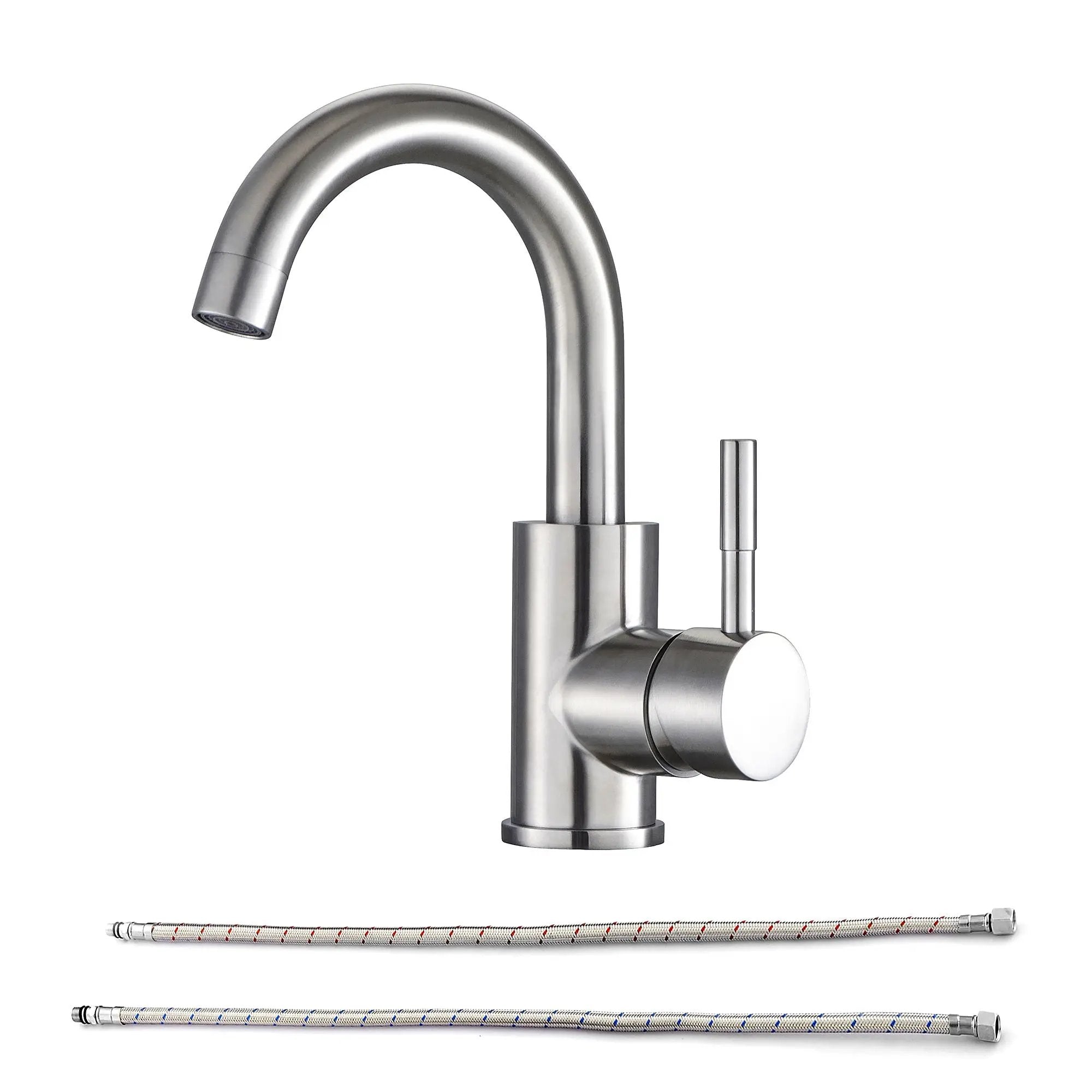 Modern Bathroom Faucet Single Hole Single Handle by HouseOfZazla