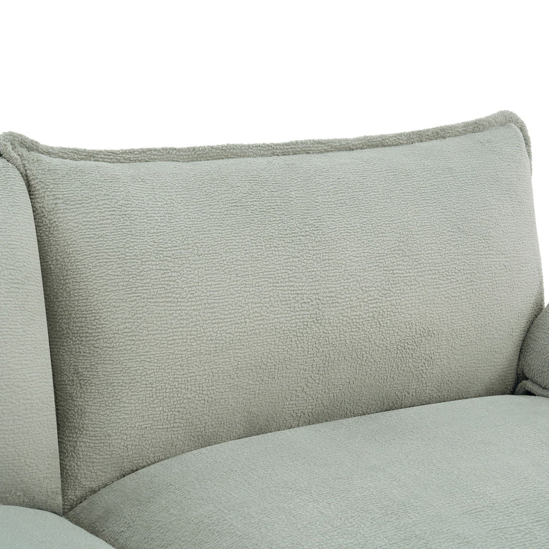 Modern Sofa Set With Double Layer Cushion And Side Storage Pockets by HouseOfZazla