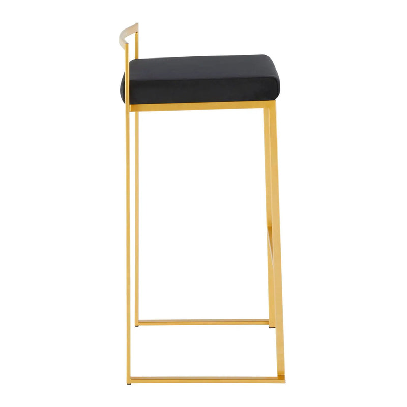 Fuji - Contemporary / Glam & Quality Construction Barstool by Unique Piece Furniture