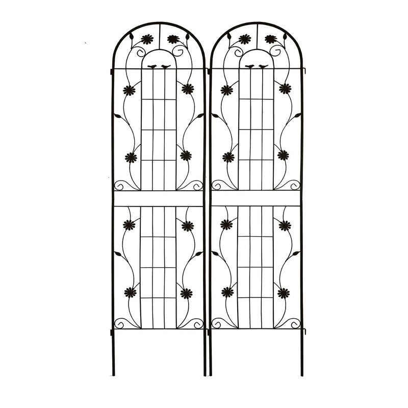 Metal Garden Trellis Rustproof Trellis For Climbing Plant Outdoor Flower Support by Unique Piece Furniture
