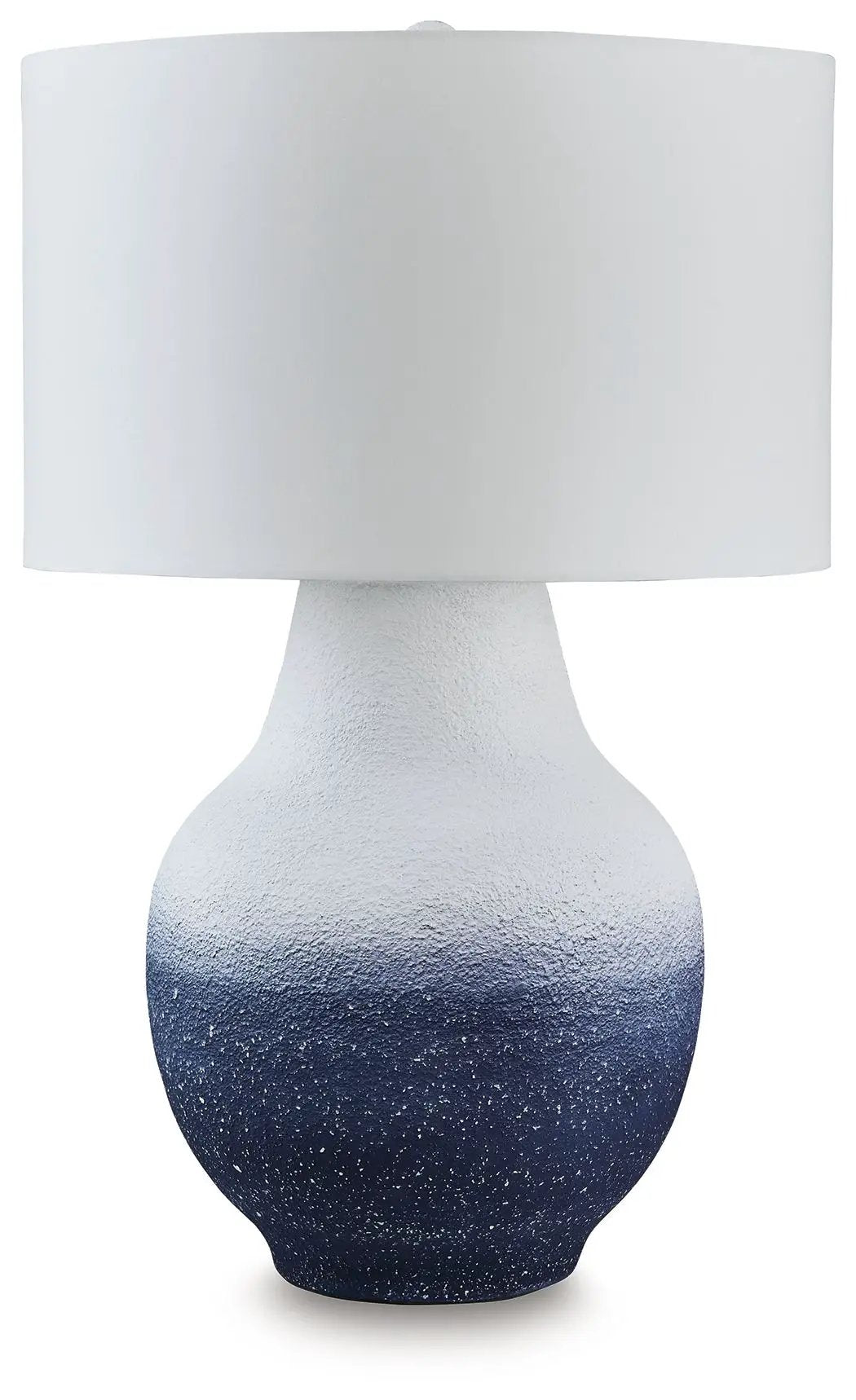 Dashland - Metal Table Lamp - White / Navy by Unique Piece Furniture