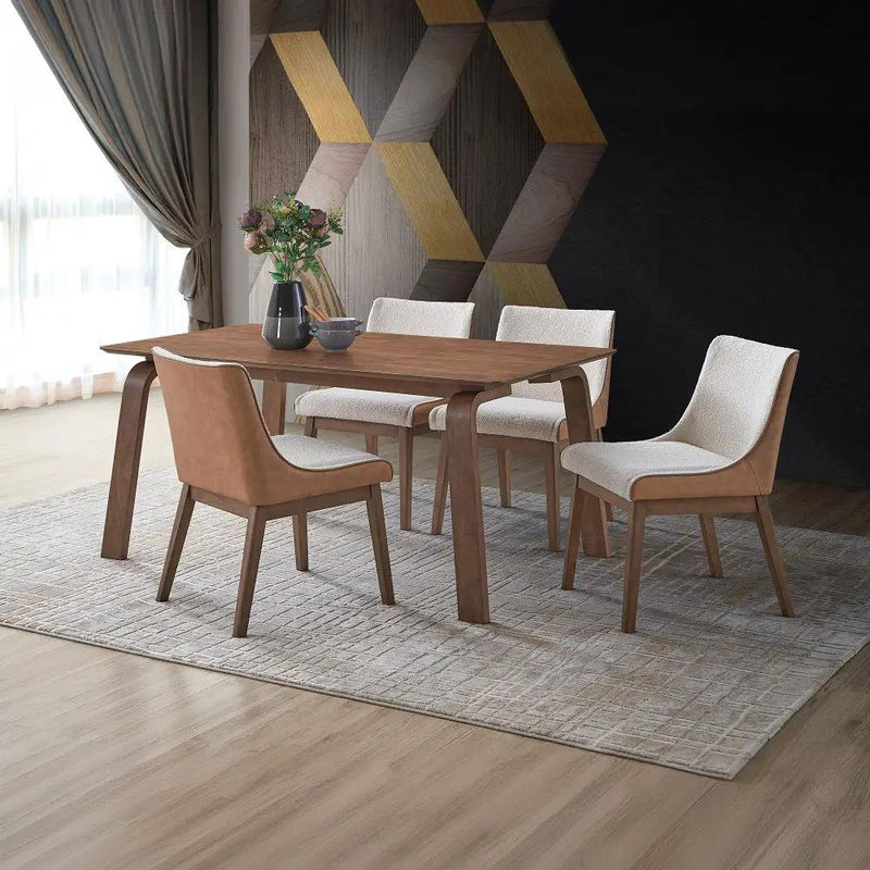 Ginny - Dining Table - Walnut by Unique Piece Furniture