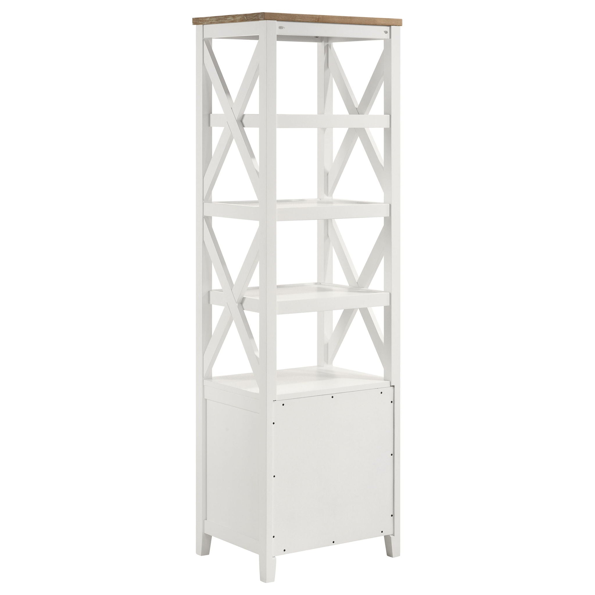 Evanston - 3 Piece 67" TV Stand - White by HouseOfZazla