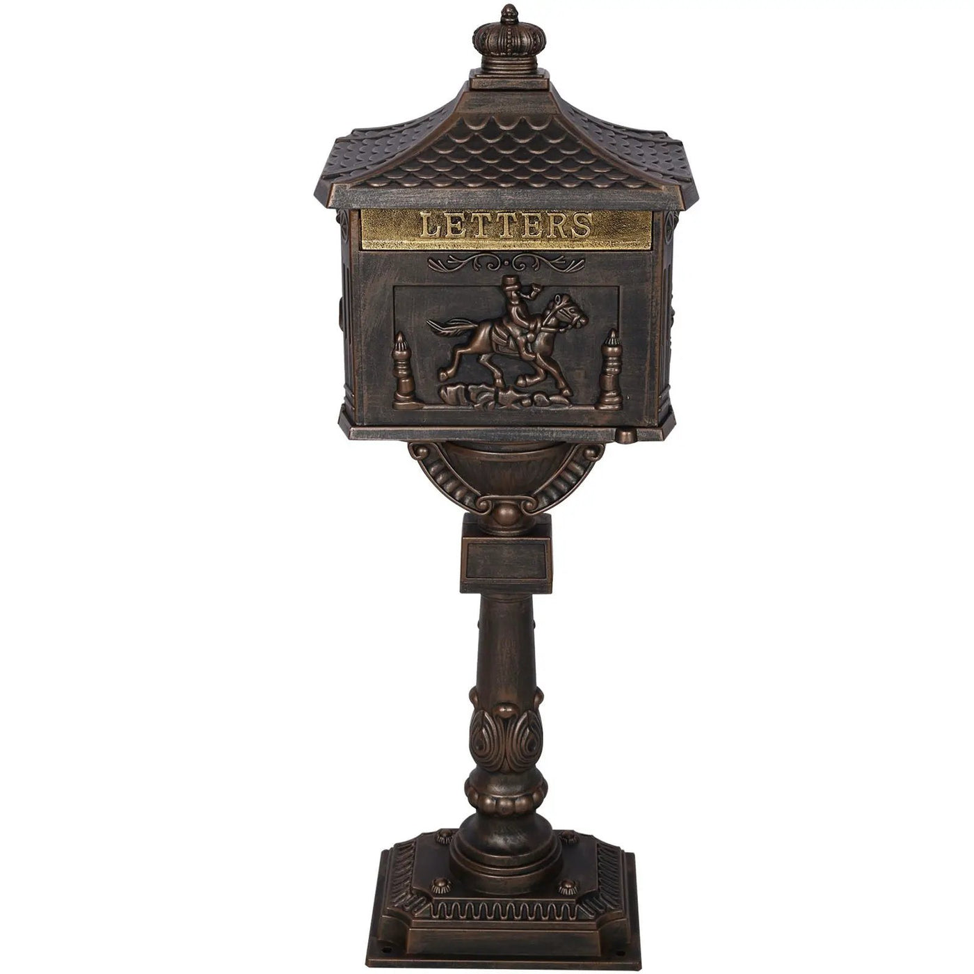 Cast Aluminum Mail Box, Postal Box, Mailbox by HouseOfZazla