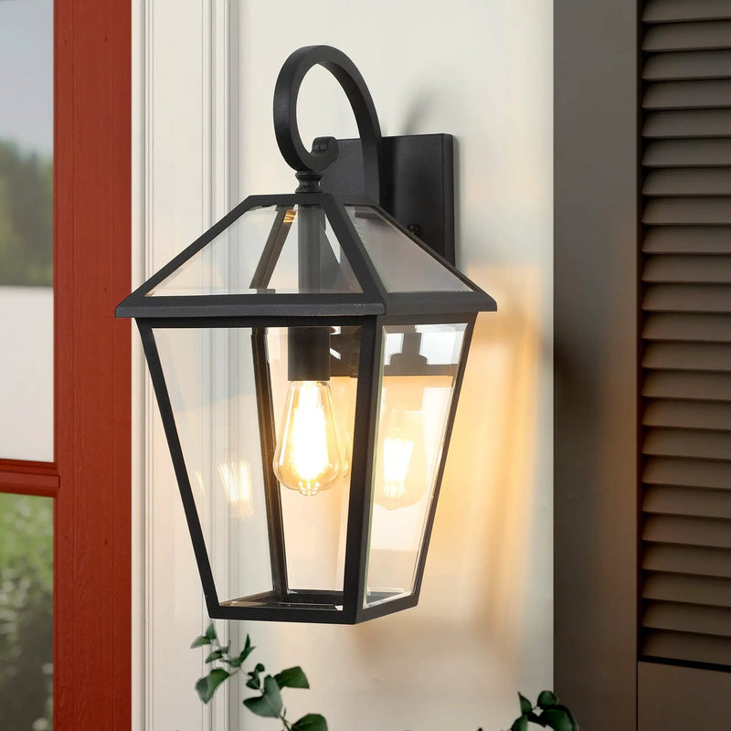 10" 2-Piece Outdoor Wall Lanterns by HouseOfZazla