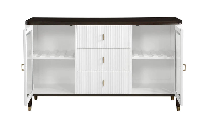 Carene Server Brown / White by HouseOfZazla