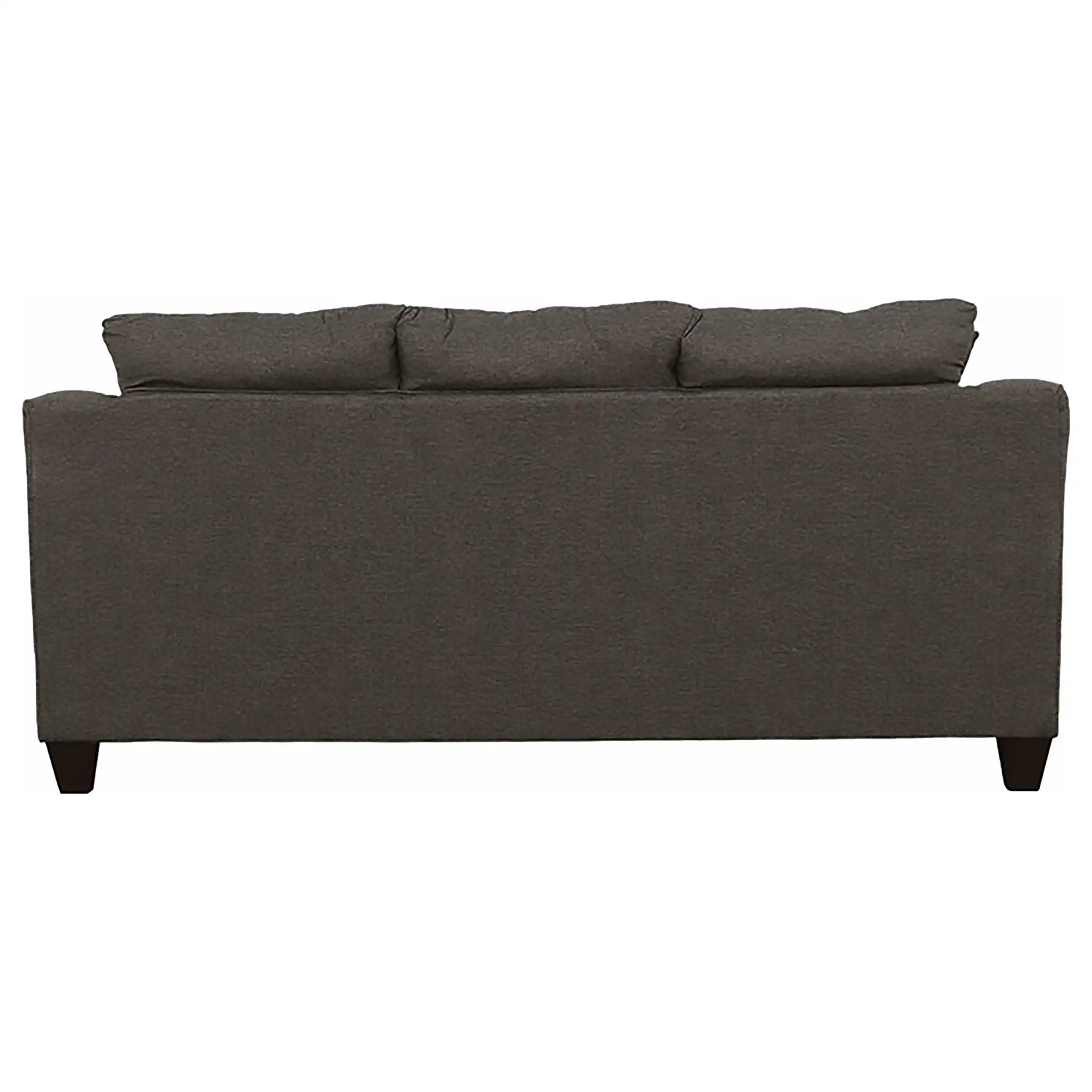 Salizar Upholstered Flared Arm Sofa Charcoal Grey by Unique Piece Furniture