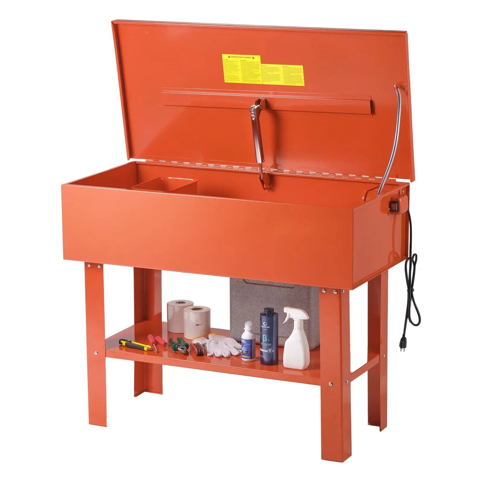 Parts Washer 40-Gallon with Electric Pump for Automotive Cleaning by HouseOfZazla