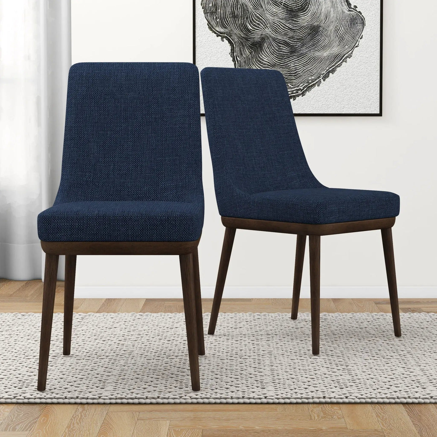 Kate - Mid-Century Modern Dining Chair (Set of 2) by HouseOfZazla