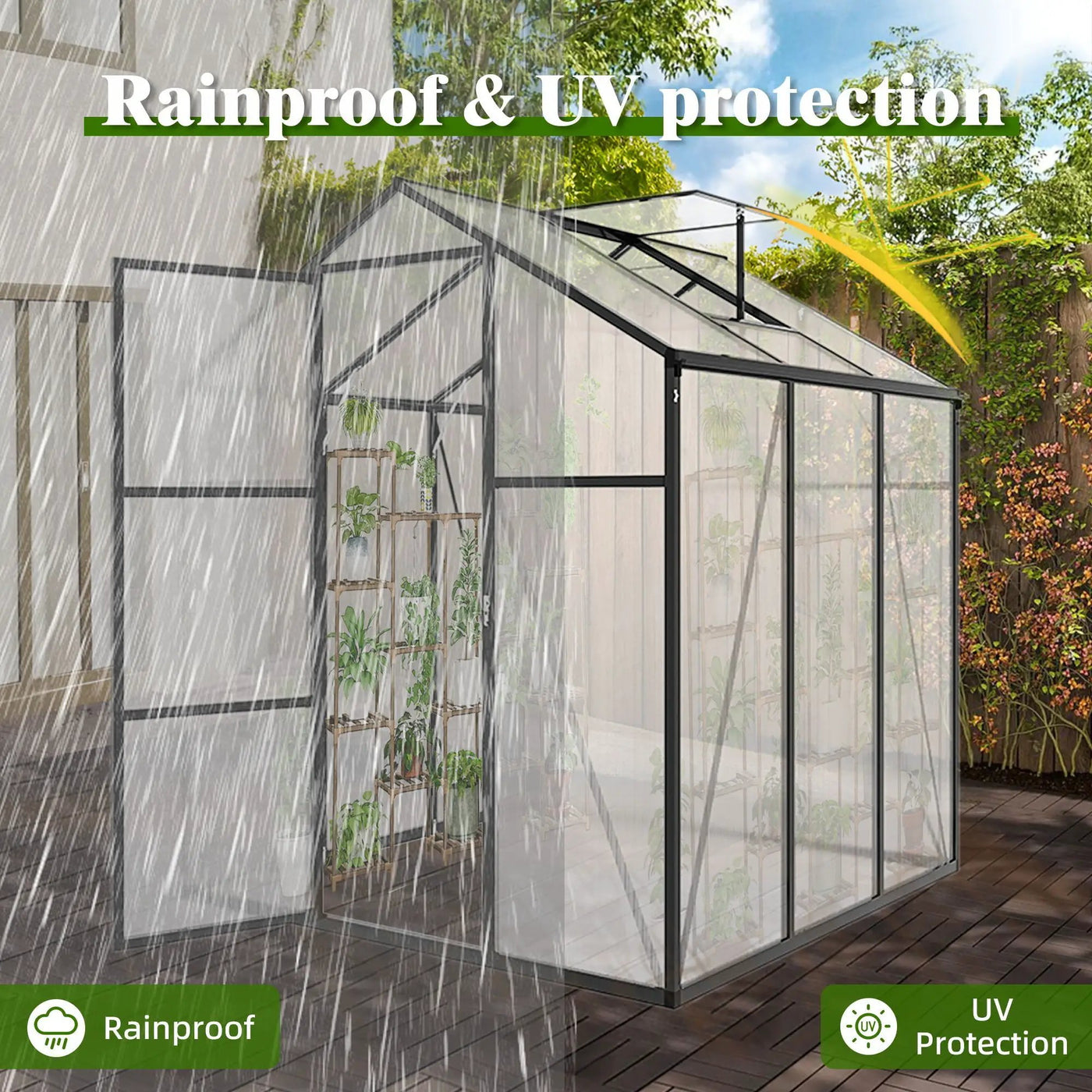 Gain Height Windproof house With Raised Base by HouseOfZazla