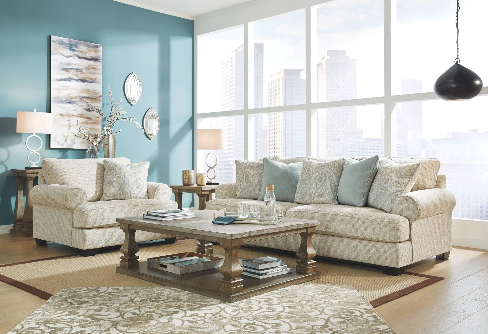 Monaghan - Sofa - Sandstone by Unique Piece Furniture