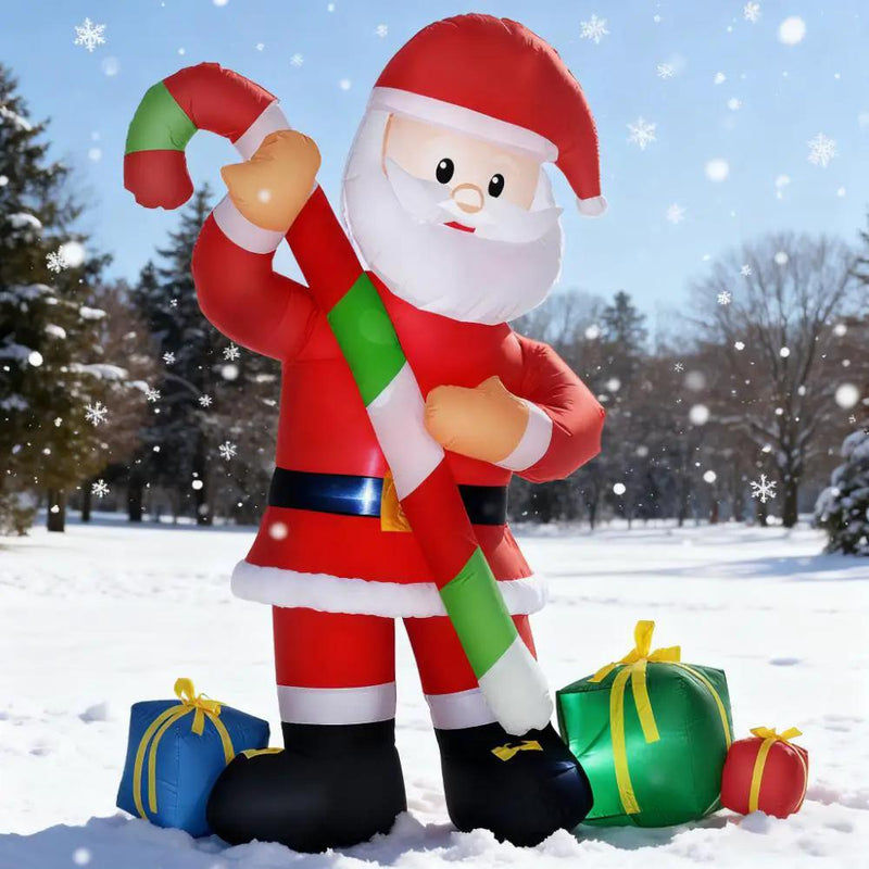 6ft Inflatable Santa Claus Christmas Decoration by HouseOfZazla