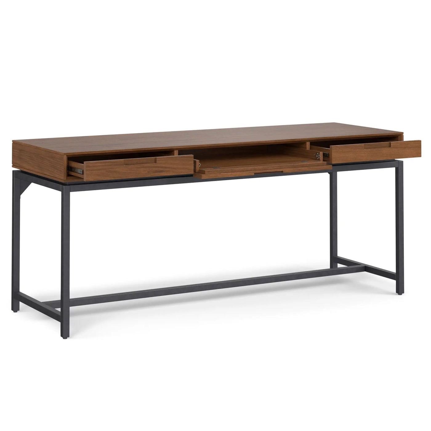 Banting - Mid Century Handcrafted Wide Desk by HouseOfZazla