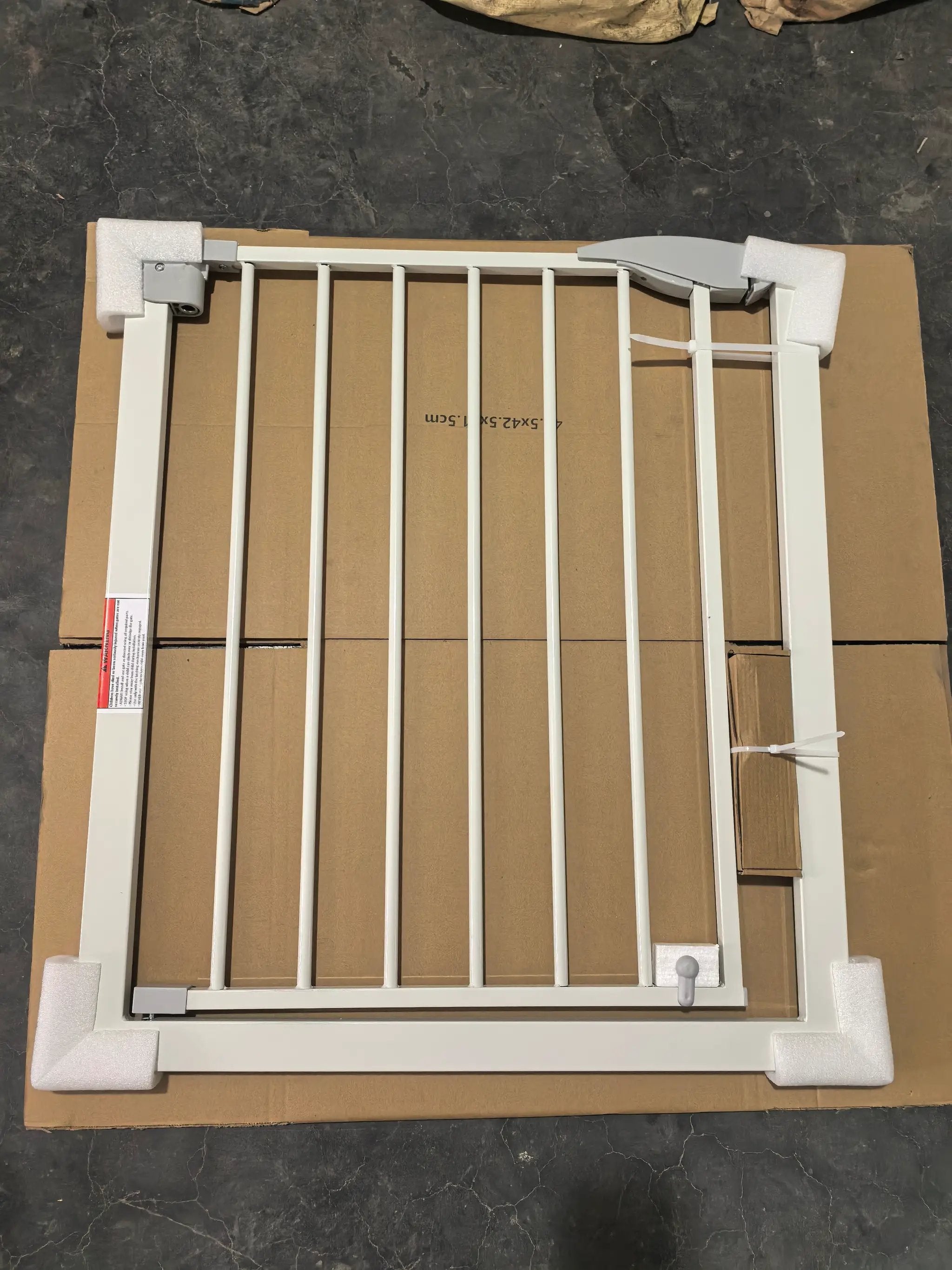 2 Pack 29.5-44.1" Wide Baby Gate for Stairs and Doorways by HouseOfZazla