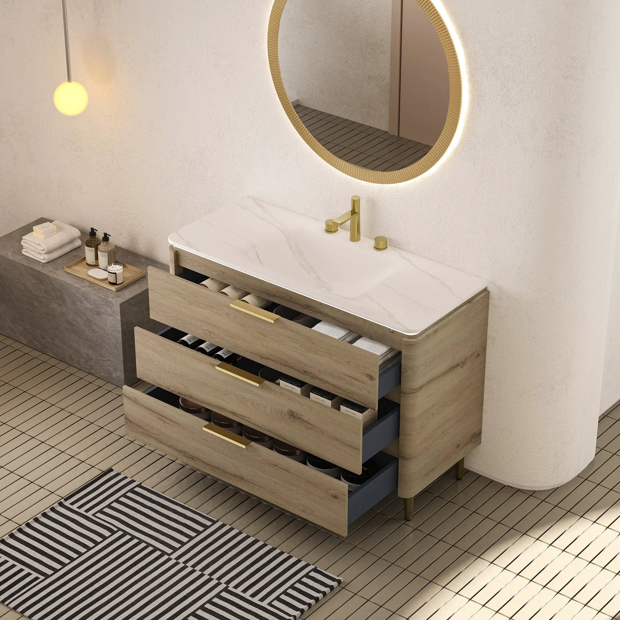 Amara 48'' Bathroom Vanity with Sink by HouseOfZazla