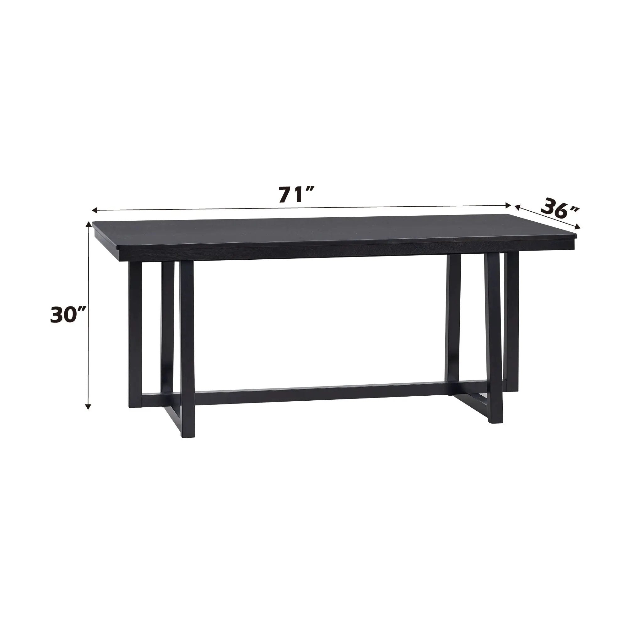 Kini - Dining Table - Black by Unique Piece Furniture