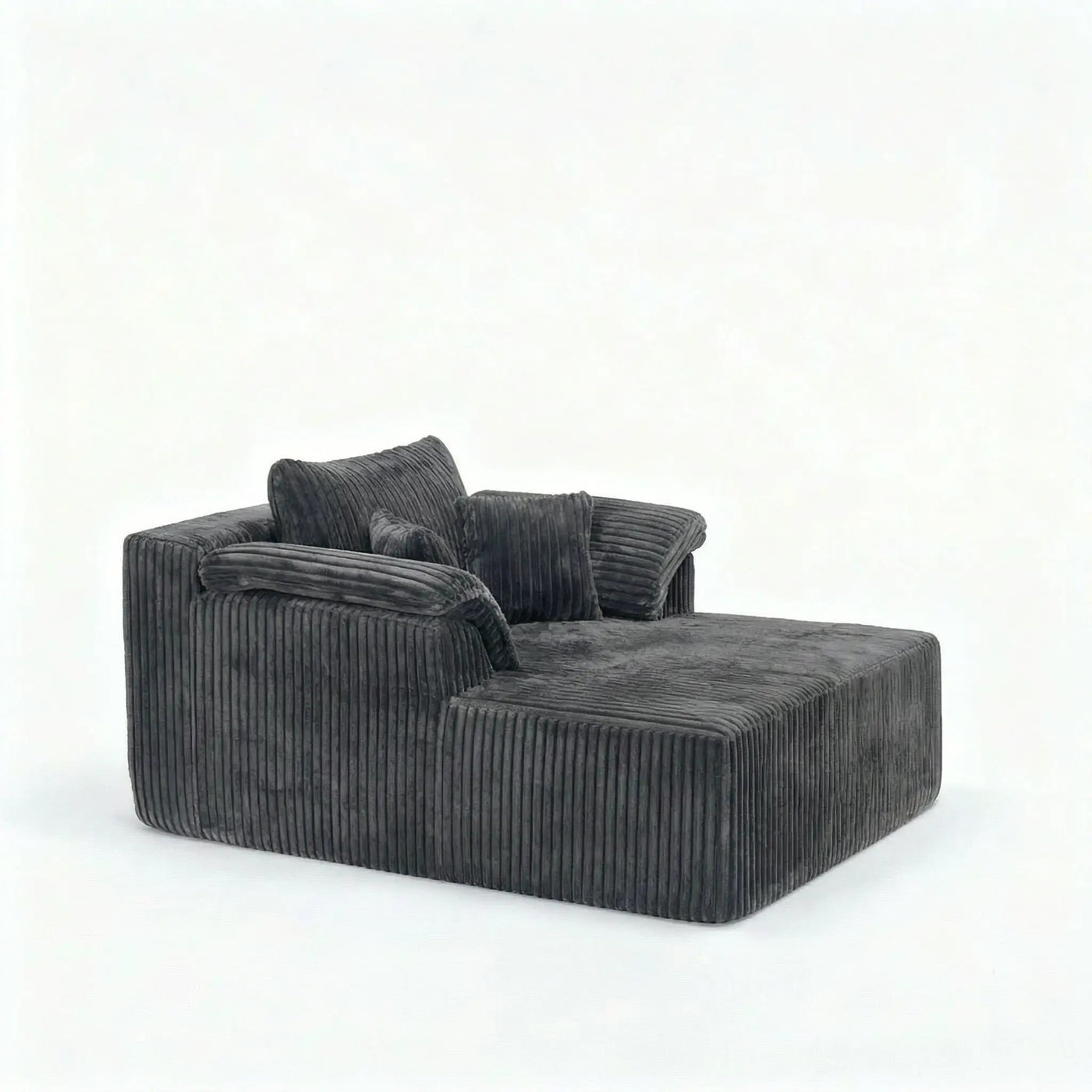 Chaise Lounge Chair, Deep Seat Sleeper Couch For Living Room by HouseOfZazla