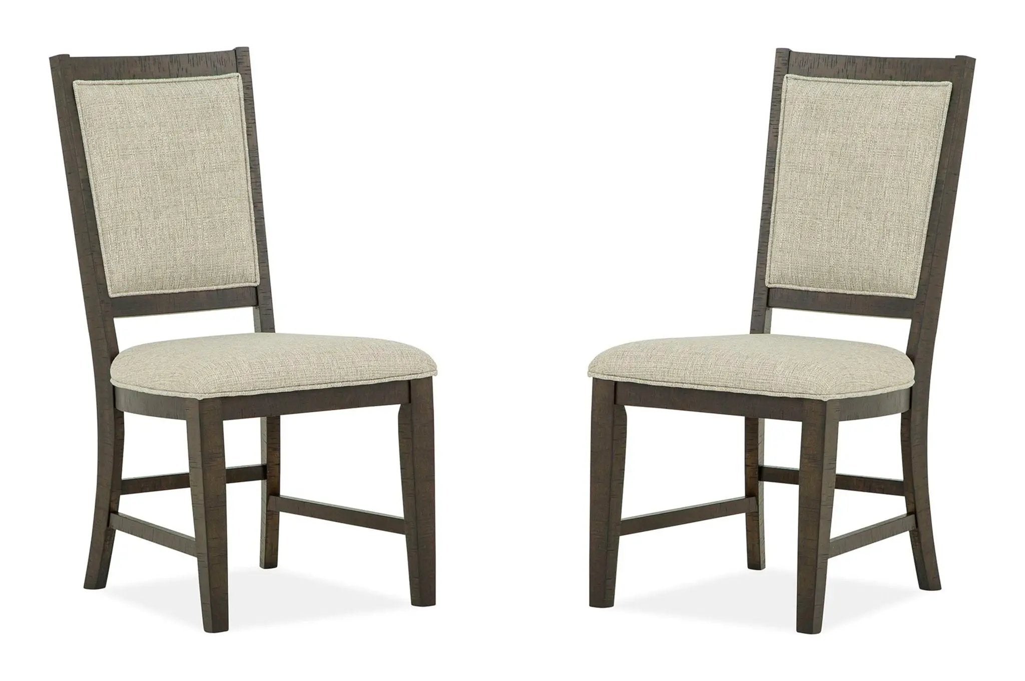 Westley Falls - Step Up Side Chair With Upholstered Seat & Back (Set of 2) - Graphite by Unique Piece Furniture