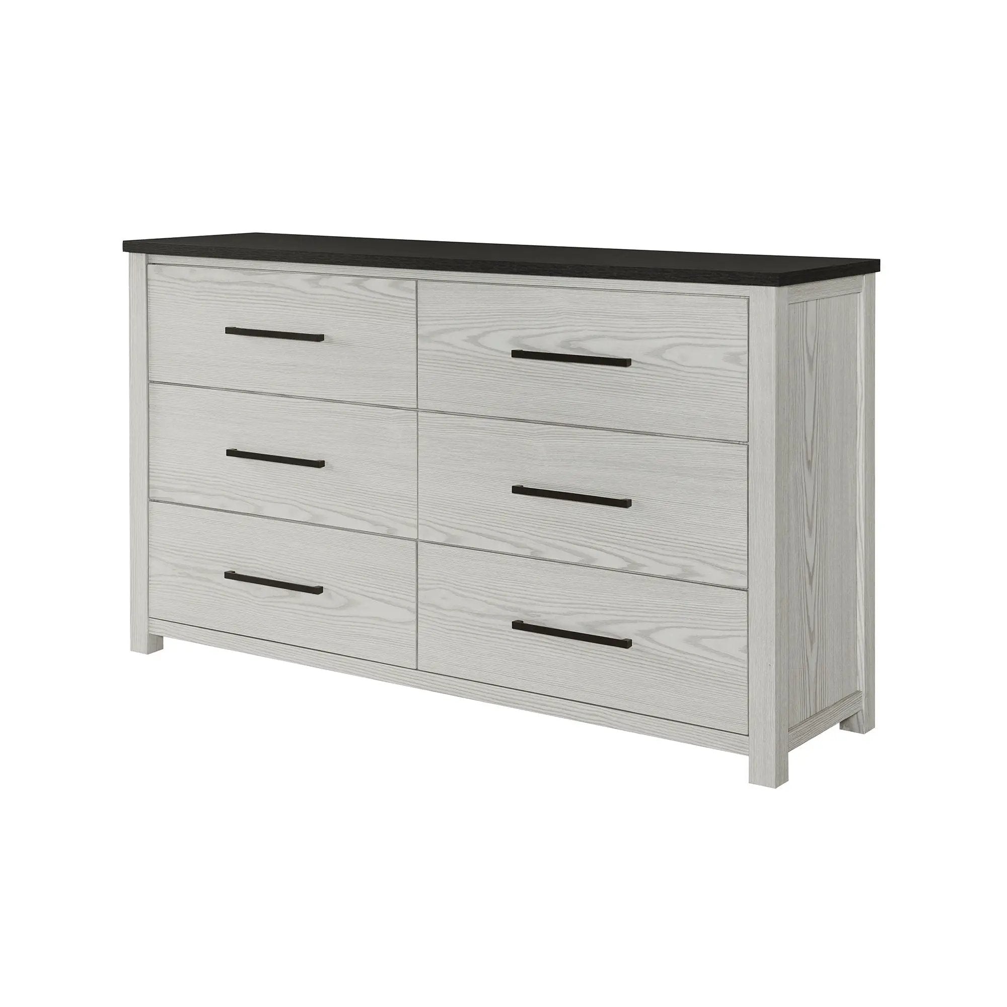 Avery - Dresser, Spacious Drawers, Block Feet - Beige by HouseOfZazla