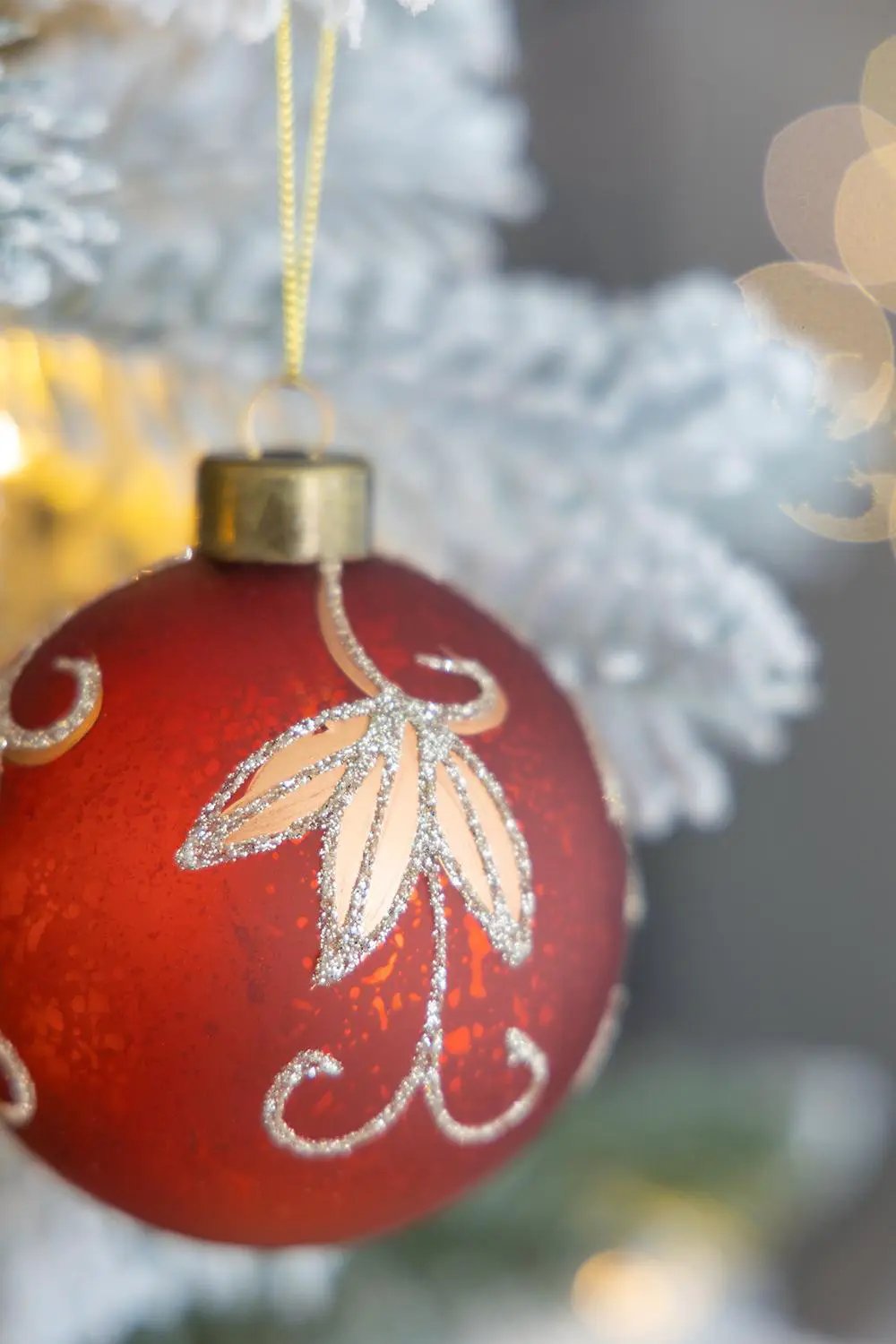 Christmas Ball Ornaments Decorative Hanging Tree Ornaments For Holiday Party Decorations by HouseOfZazla