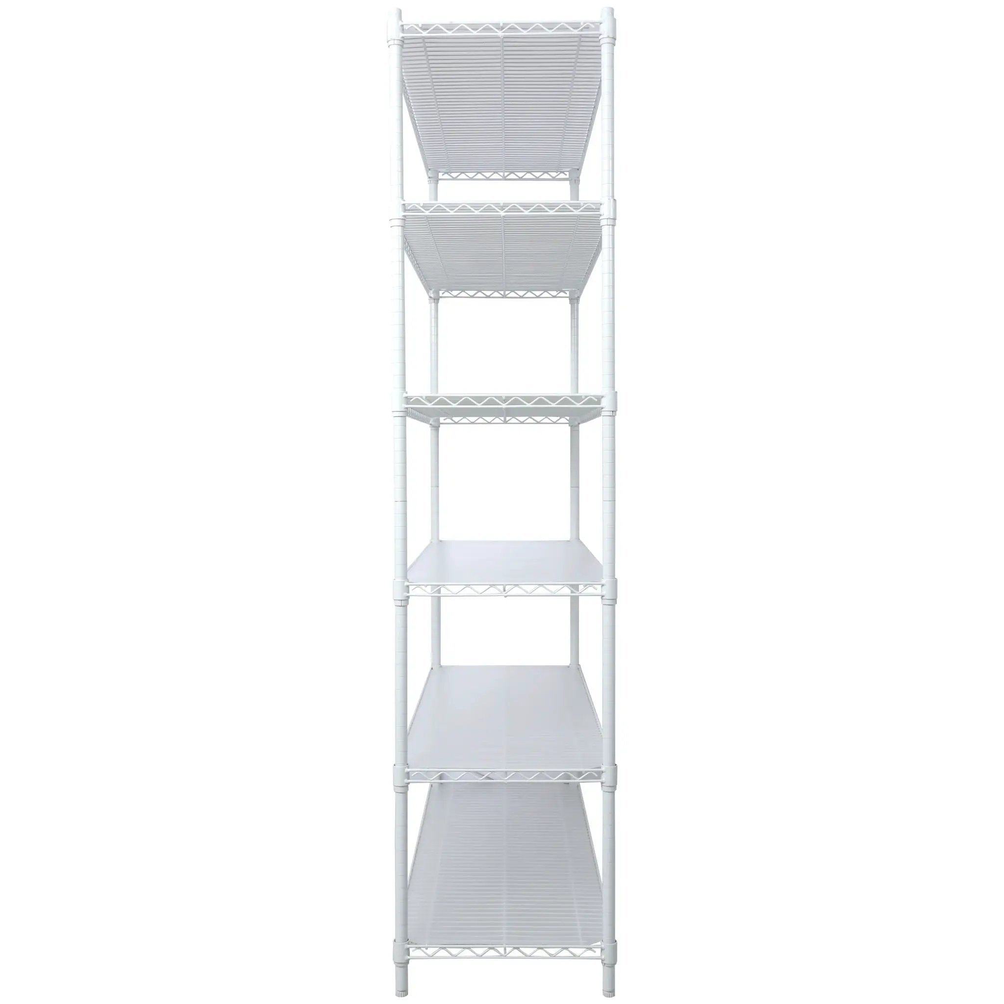 6 Tier 6000Lbs Capacity Nsf Metal Shelf Wire Shelving Unit, Heavy Duty Adjustable Storage Rack With Wheels & Shelf Liners For Commercial Grade Utility Steel Storage Rack by HouseOfZazla
