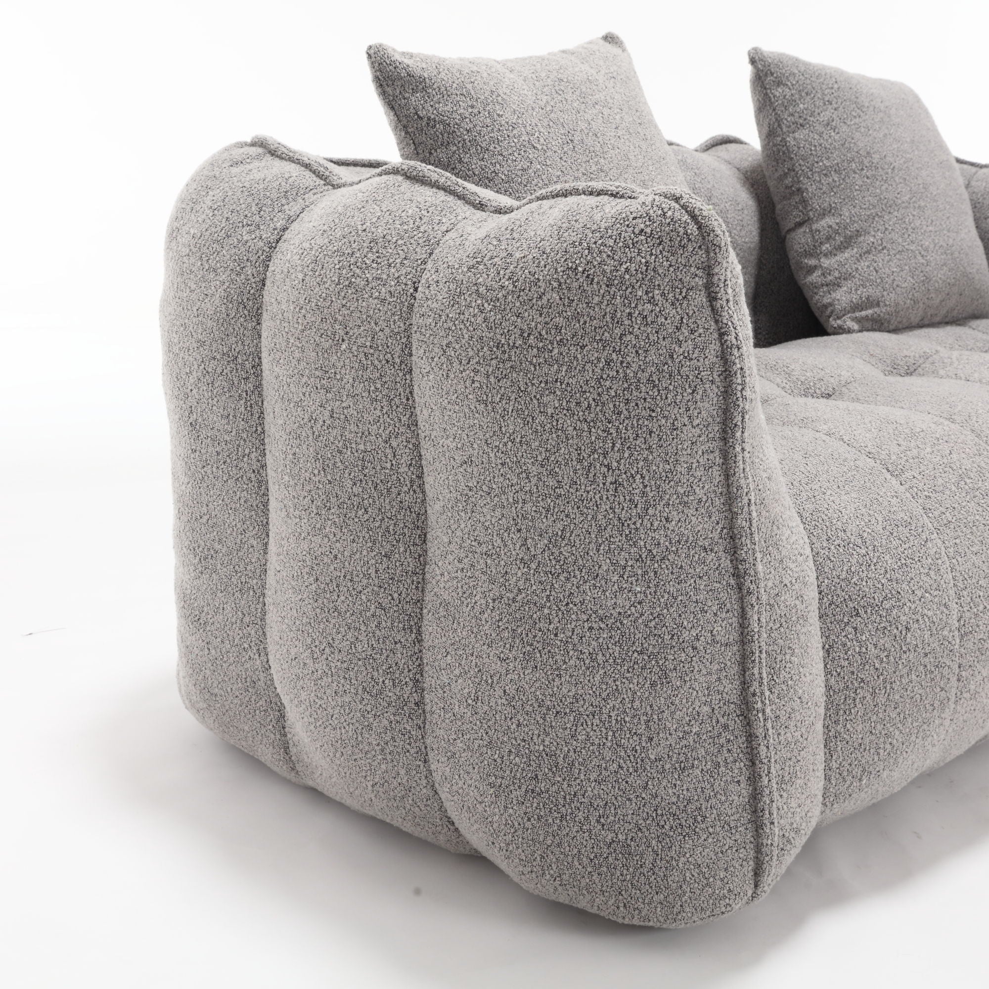 Cozy Beanbag Chair With High Resilience Foam Core For 2 by HouseOfZazla