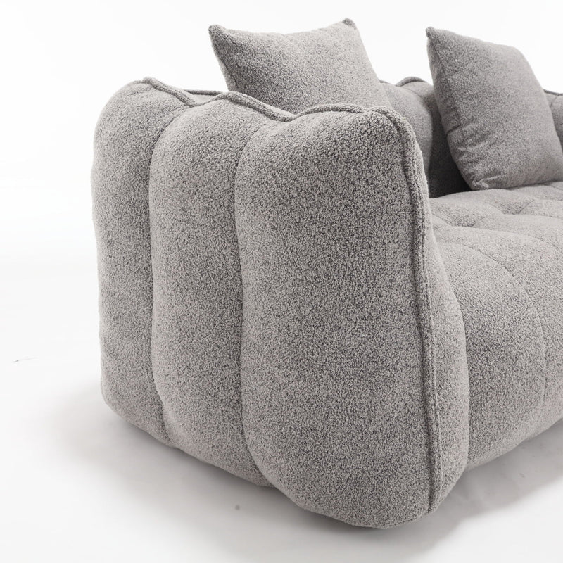 Cozy Beanbag Chair With High Resilience Foam Core For 2 by HouseOfZazla
