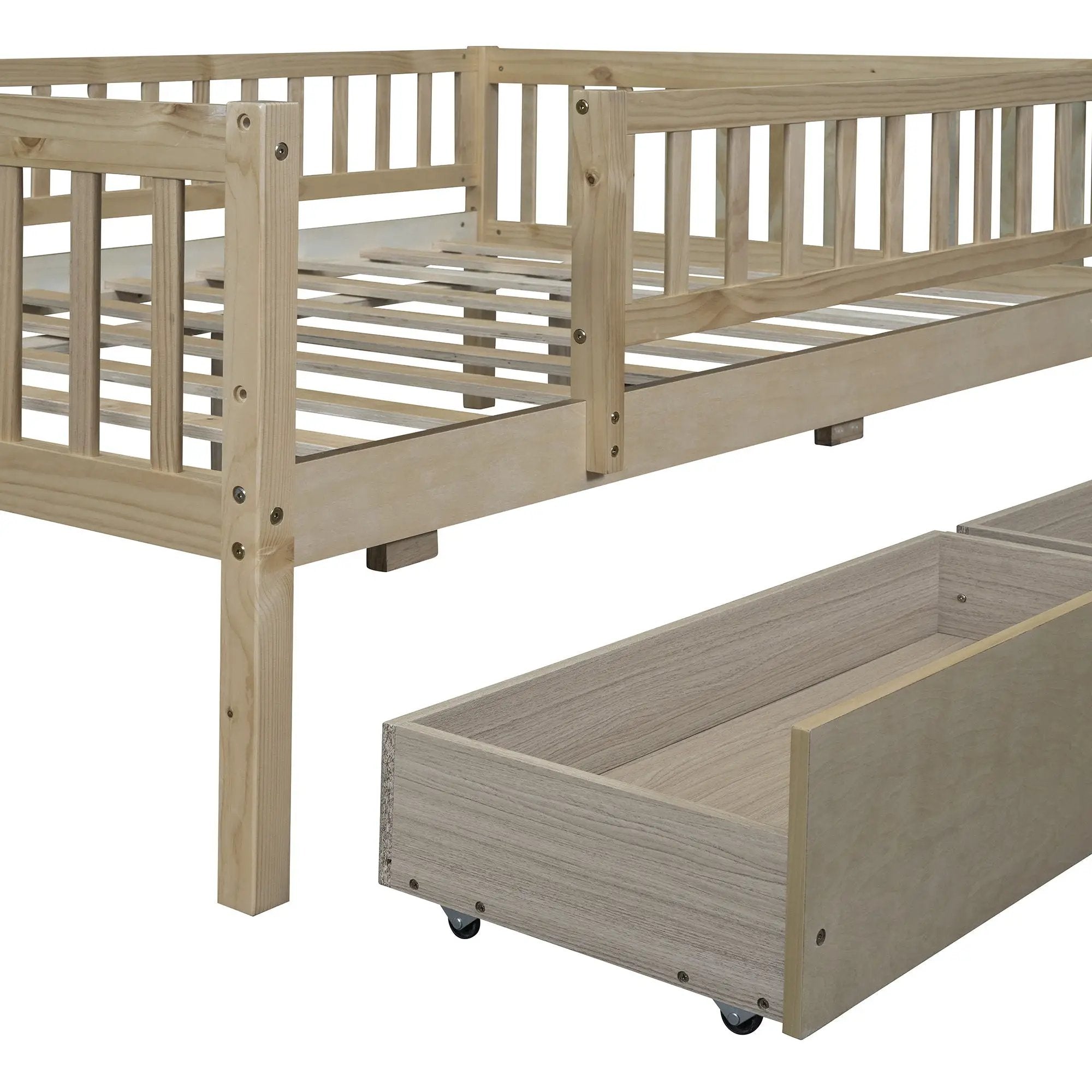 Multi Functional Wooden Daybed Bed by Unique Piece Furniture
