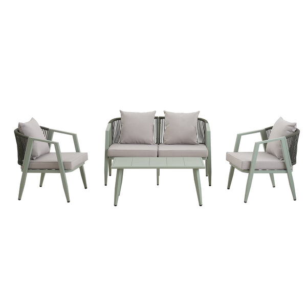 U_STYLE Durable and Comfortable Outdoor Seating Set