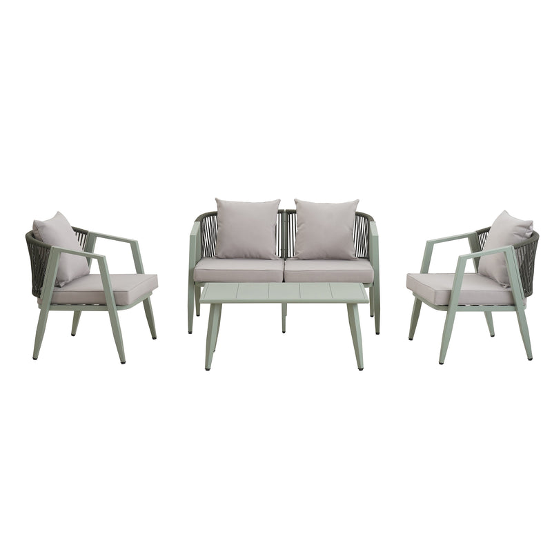 U_STYLE Durable and Comfortable Outdoor Seating Set by HouseOfZazla