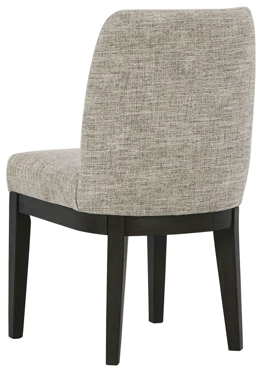 Burkhaus - Dining UPH Side Chair (Set of 2) - Beige / Dark Brown by Unique Piece Furniture