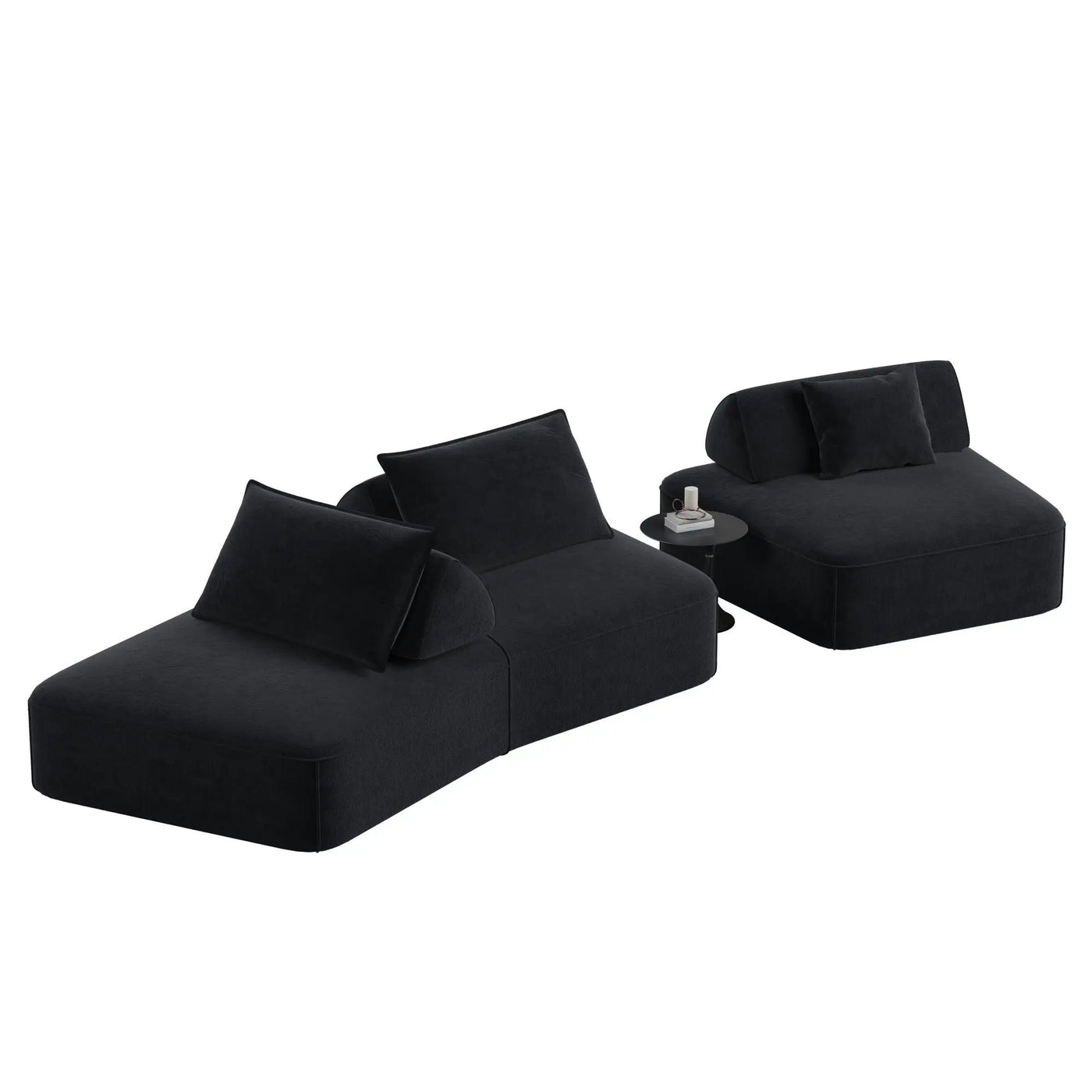 Modern Luxury Oversized Modular Sectional Sofa Set by HouseOfZazla