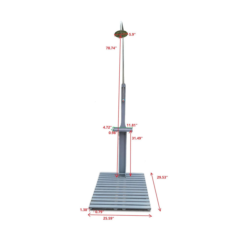Outdoor Garden Pool Shower With Chassis Board For Patio by HouseOfZazla