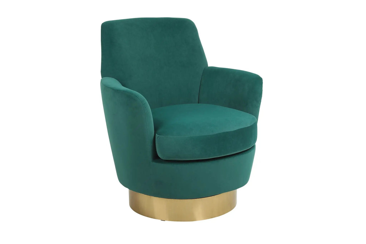 Teddy Swivel Barrel Chair, Swivel Accent Chairs Armchair For Living Room by HouseOfZazla