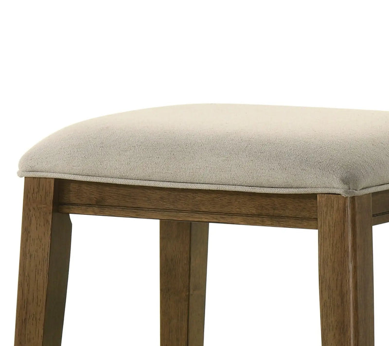 Sasha - 17" Counter Height Stool With Upholstered Seat by HouseOfZazla