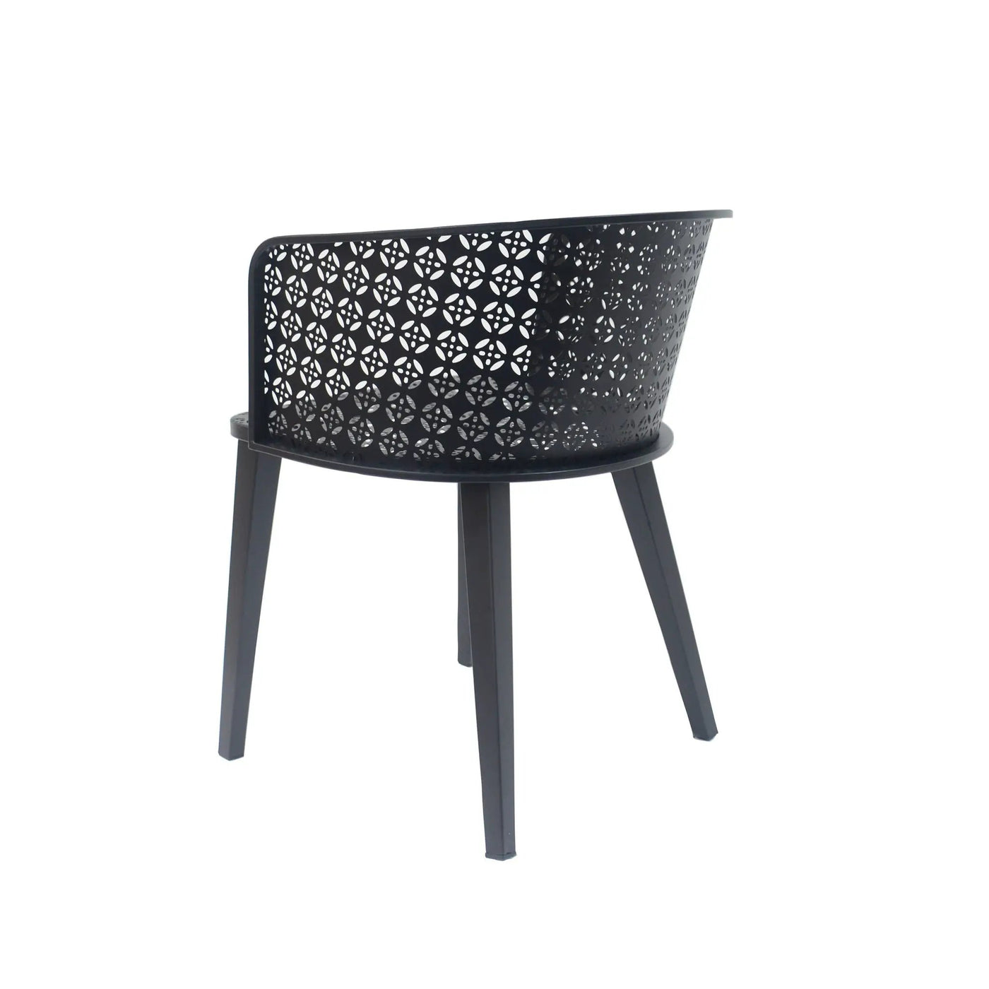 Milan Outdoor Dining Chair Set of 2 by HouseOfZazla