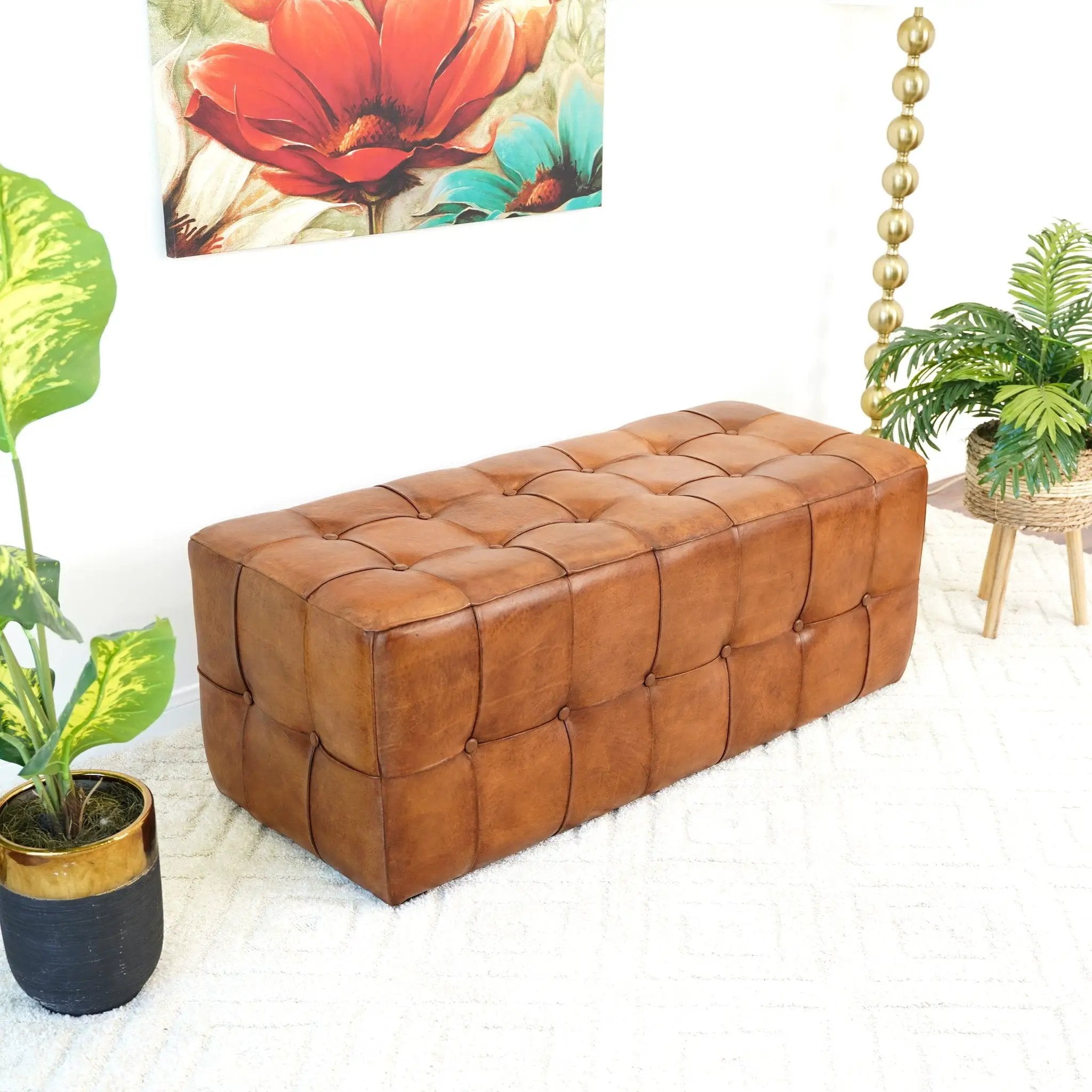 Benjiro - Bench - Tan by Unique Piece Furniture