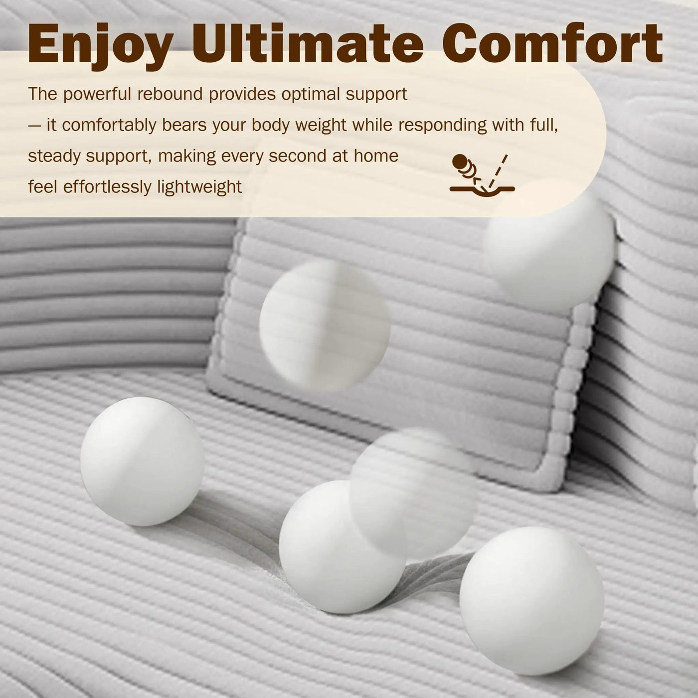 Floor Sofa With 2 Pillows, Convertible Twin Size Mattress For Living Room by HouseOfZazla
