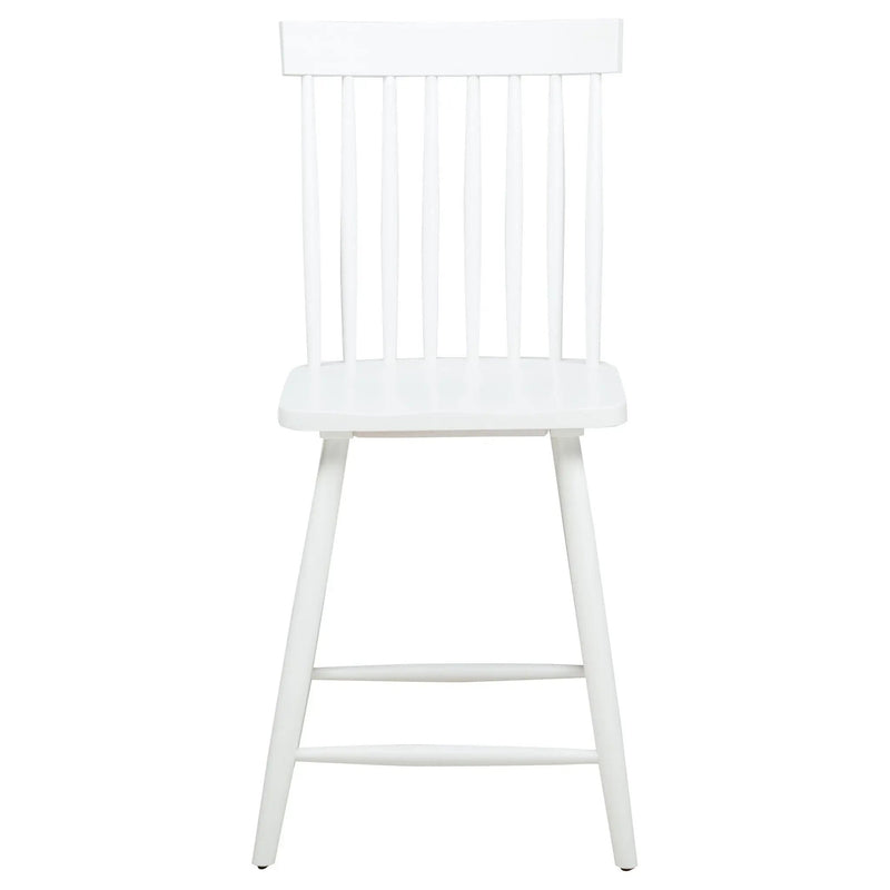 Andrews 5-piece Round Counter Dining Set Light Ash and White by Unique Piece Furniture