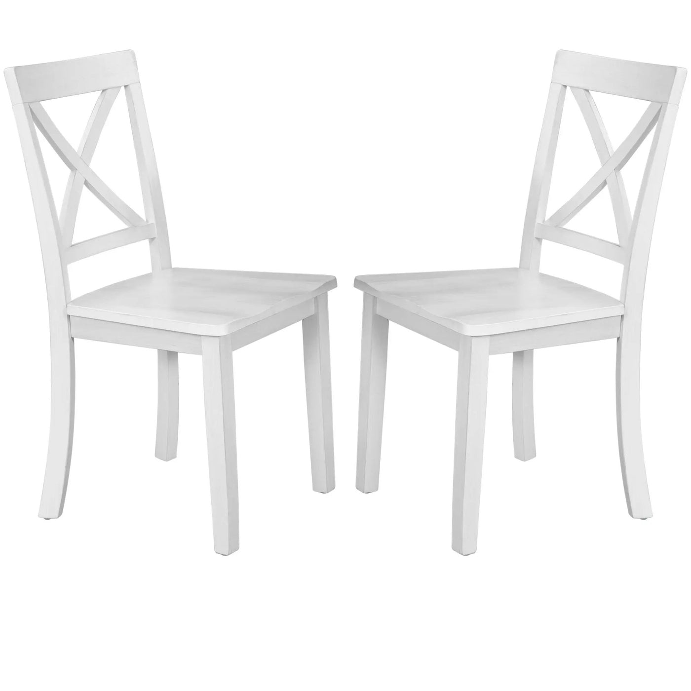 5 Pieces Dining Table And Chairs Set For 4 Persons, Kitchen Room Solid Wood Table With 4 Chairs by HouseOfZazla