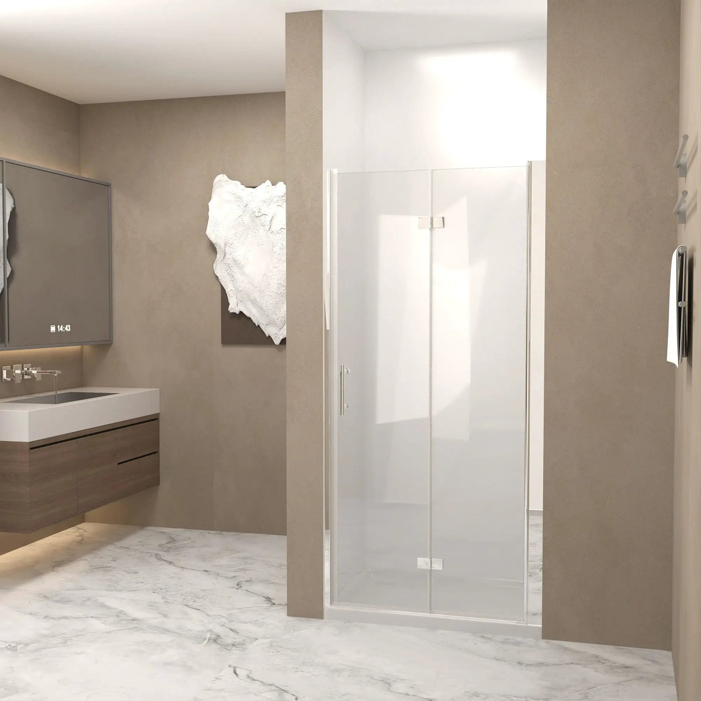 Bifold Shower Door by HouseOfZazla