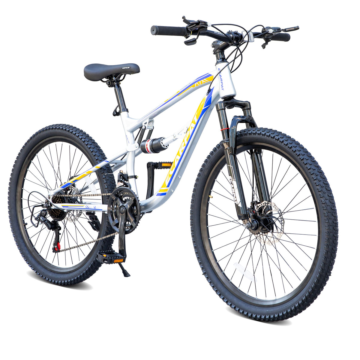 A2670 26 Inch Mountain Bike with 21-Speeds & Full Suspension