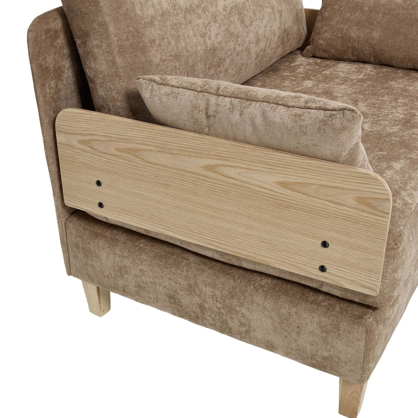 Mid Century Modern Foldable Sofa Bed, 3 In 1 Convertible Sleeper With 3 Pillows by HouseOfZazla