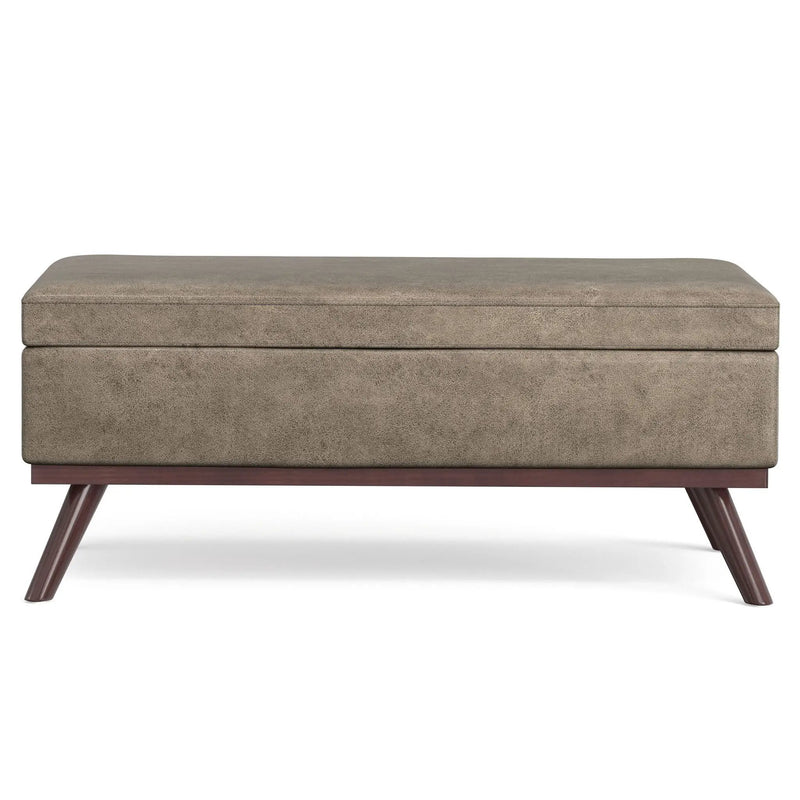 Owen - Multifunctional Square Coffee Table Storage Ottoman by HouseOfZazla