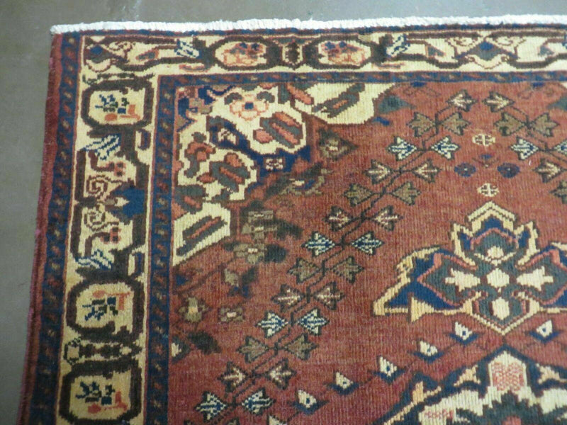 4' X 7' Antique 1920 Handmade Turkish Medallion Wool Rug Veg Dye Nice by Jewel Rugs