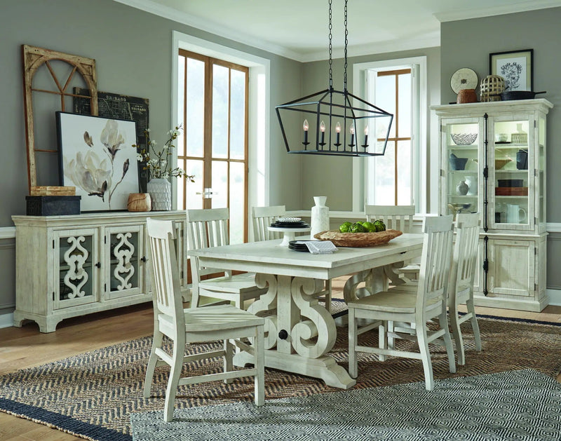 Bronwyn - Rectangular Dining Table - Alabaster by Unique Piece Furniture